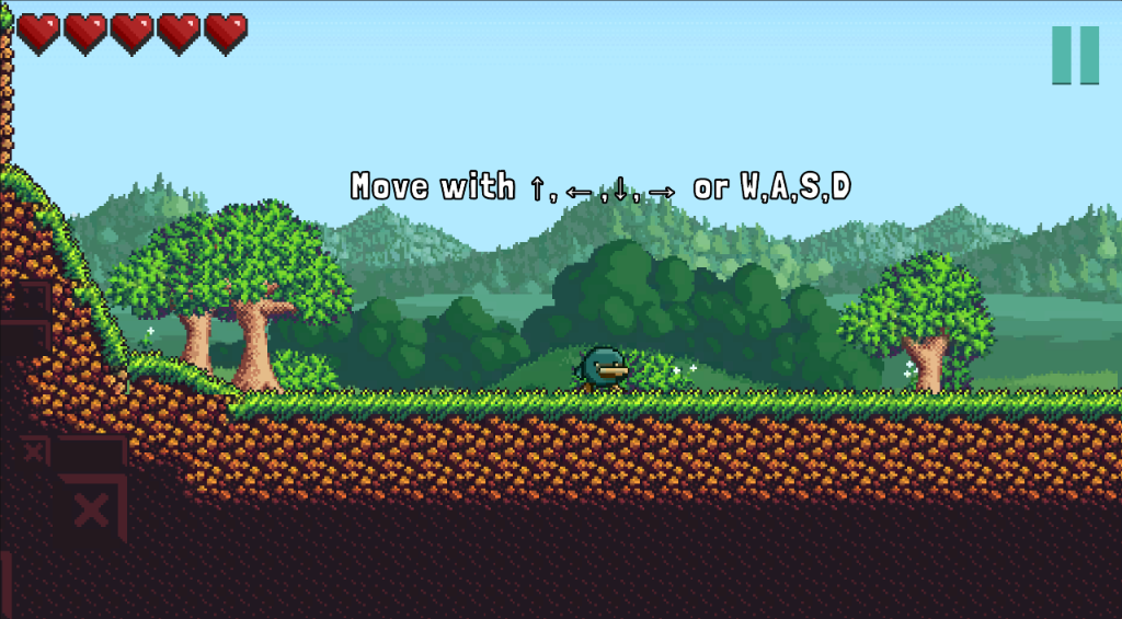 CureLand Screenshot - Movement tutorial